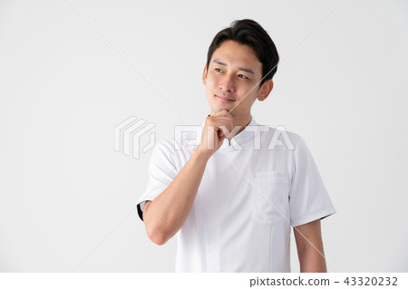 醫生，護士，想想，擔心 43320232