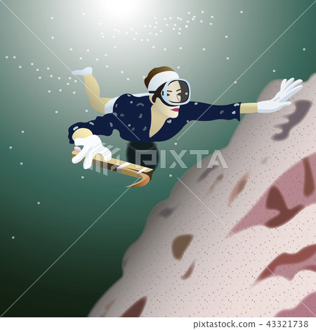 女子潛水殼 43321738