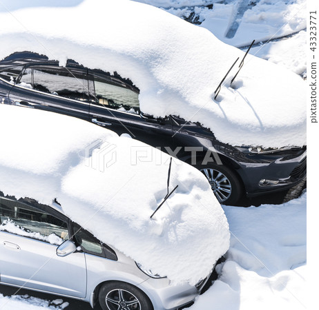 雪和車 43323771