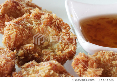 Homemade roasted beef pork fish meatballs white pl Homemade roasted beef pork fish meatballs white pl 43323780