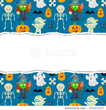 Card for Halloween 43325123