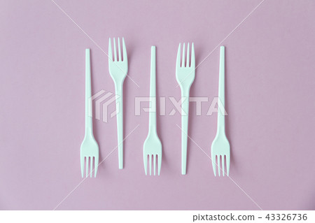 Fork Flat Lay Pattern 43326736