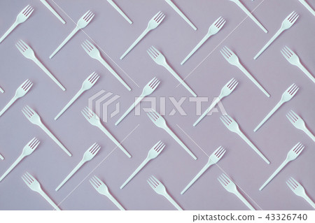 Fork Flat Lay Pattern 43326740
