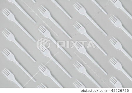 Fork Flat Lay Pattern 43326756