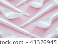 Minimalistic Photo of Plastic Forks 43326945