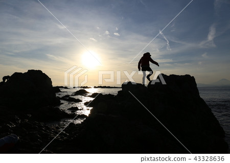 Hayama Iwaba Fujisan Sunset Hayama Iwaba Fujisan Sunset 43328636