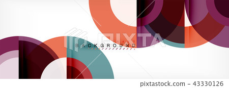 Vector circular geometric abstract background Vector circular geometric abstract background 43330126