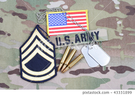 US ARMY Sergeant First Class rank patch flag patch US ARMY Sergeant First Class rank patch flag patch 43331899