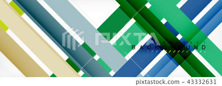 Color stripes and lines, geometric abstract background Color stripes and lines, geometric abstract background 43332631