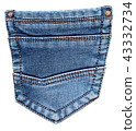 Back jeans pocket 43332734