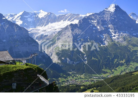 First Observatory and Grindelwald, Eiger North Wall 43333195