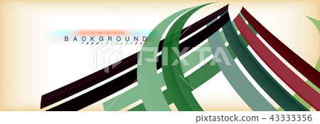 Line abstract background, vector modern template 43333356