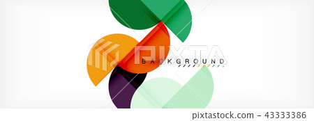 Circle modern geometrical abstract background illustration Circle modern geometrical abstract background illustration 43333386