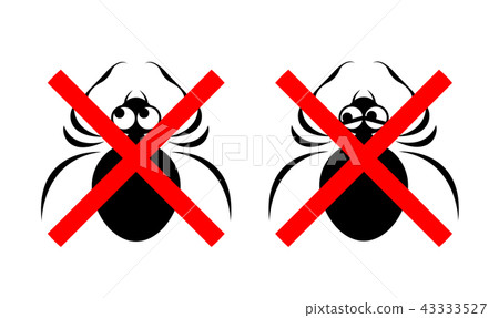 蜘蛛的例證 43333527