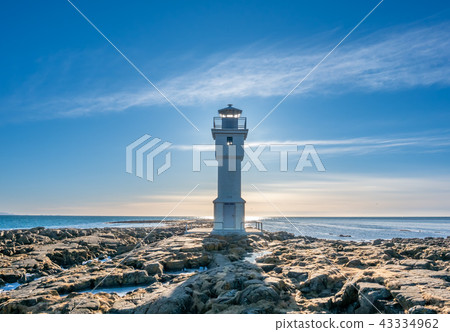 Old inactive Arkranes lighthouse, Iceland 43334962