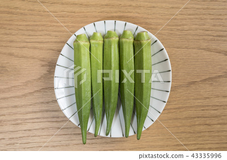 Okra makoto dish 43335996