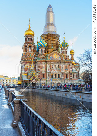 Griboyedov Canal with Church of Savior on Blood 43338148