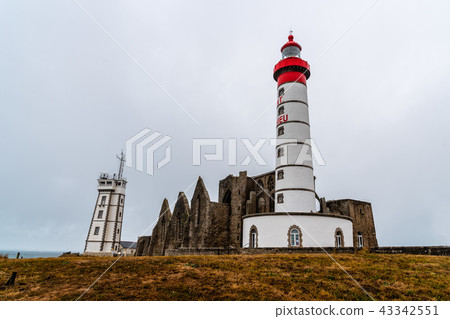 Pointe Saint Mathieu Lighthouse in Brittany, France Pointe Saint Mathieu Lighthouse in Brittany, France 43342551