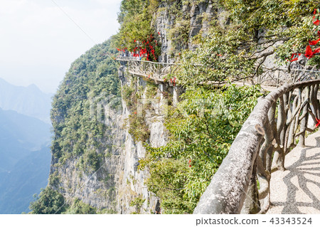 Mountain landscape zhangjiajie national park china 43343524