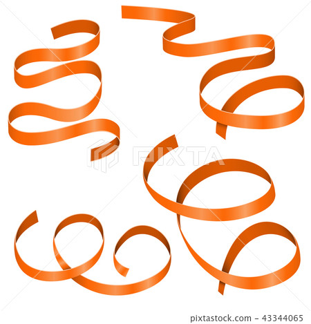 Orange streamers Orange streamers 43344065