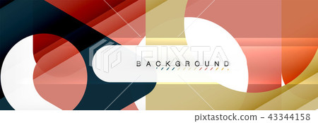 Abstract geometric background. Modern overlapping triangles. Unusual color shapes for your message Abstract geometric background. Modern overlapping triangles. Unusual color shapes for your message 43344158