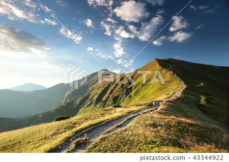 Trial to the peak in Tatra Mountains Trial to the peak in Tatra Mountains 43344922