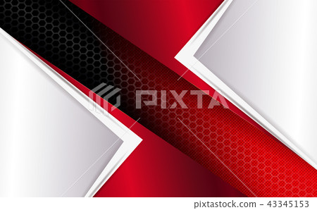 Geometric red mesh background with white arrows. Geometric red mesh background with white arrows. 43345153