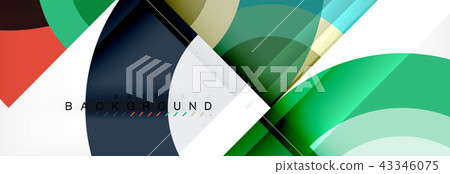 Vector circular abstract background Vector circular abstract background 43346075