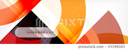 Vector circular geometric abstract background Vector circular geometric abstract background 43346083