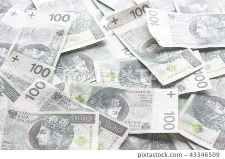 polish money background 43346509