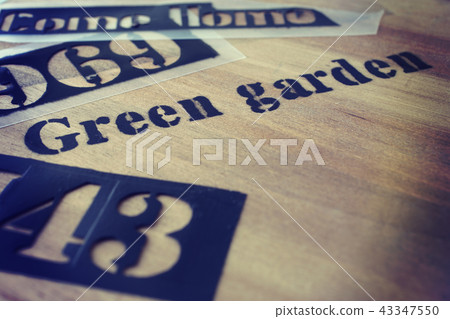 DIY image stencil plate DIY image stencil plate 43347550