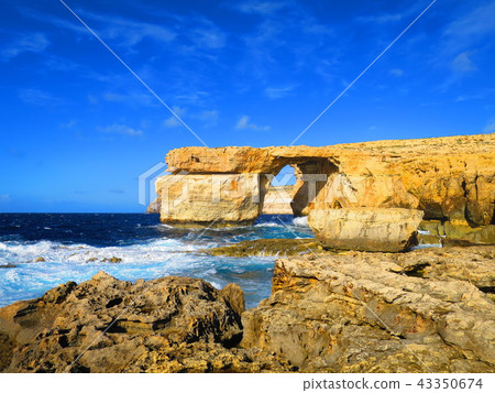 Azure Window in Gozo, Malta 43350674