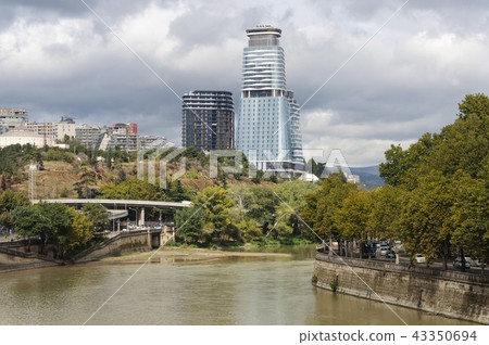 New high-rise buildings in Tbilisi 43350694