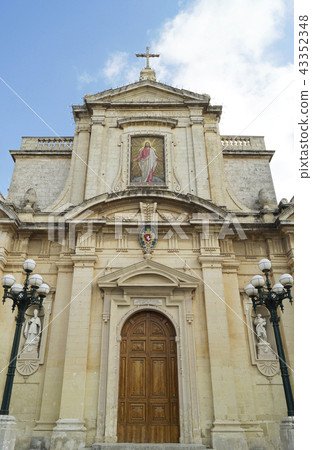 Entrance of St. Paul church in Rabat Entrance of St. Paul church in Rabat 43352348