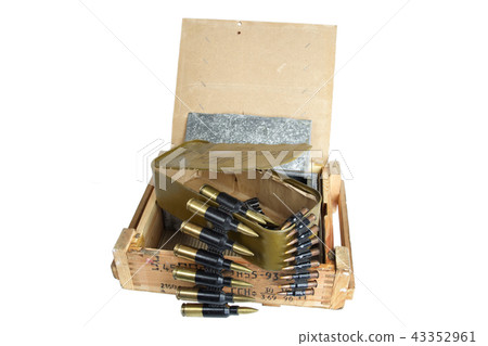 army box with ammunition belt 43352961