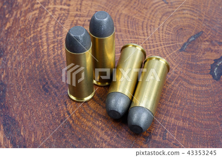 The .45 Revolver cartridges Wild West period 43353245