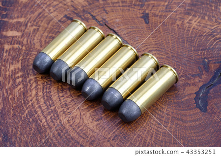 The .45 Revolver cartridges Wild West period 43353251