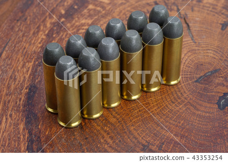 The .45 Revolver cartridges Wild West period 43353254