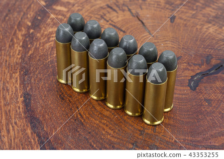 The .45 Revolver cartridges Wild West period 43353255