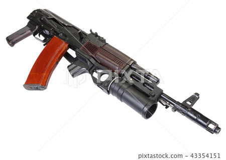 Kalashnikov AK 74 with GP-25 grenade launcher Kalashnikov AK 74 with GP-25 grenade launcher 43354151