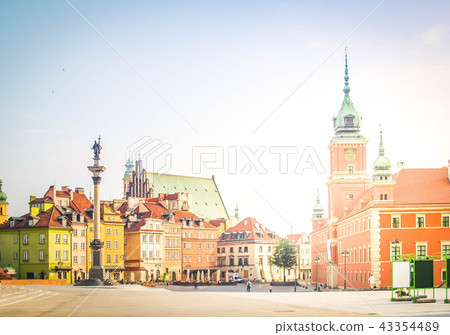 Old town square, Warsaw, Poland 43354489