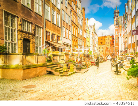 Mariacka street in Gdansk 43354515