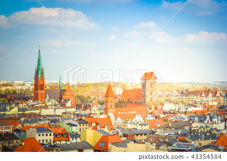 old town of Torun, Poland 43354584