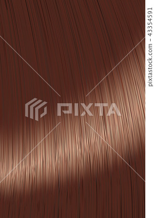 Realistic brown straight hair lock texture Realistic brown straight hair lock texture 43354591