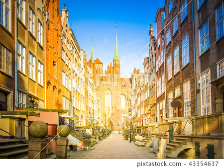 Old Mary's street, Gdansk, Poland 43354637
