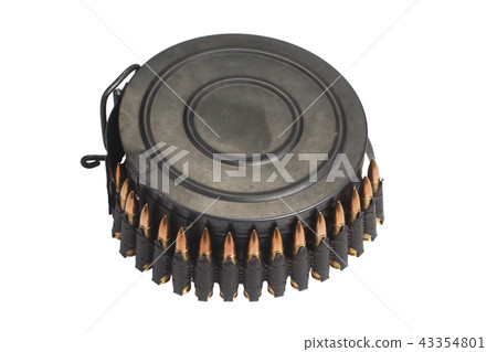RPD-44 round ammunition box with machine-gun belt RPD-44 round ammunition box with machine-gun belt 43354801