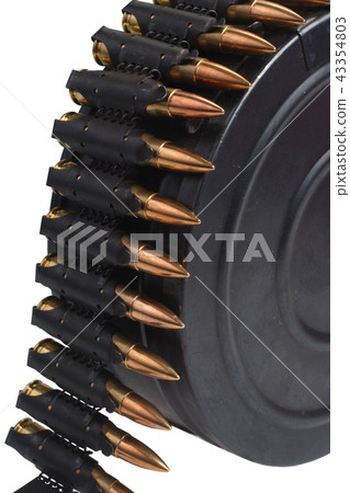 RPD-44 round ammunition box with machine-gun belt 43354803