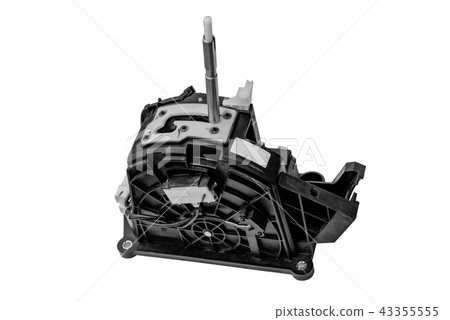 selector switch gear box car on a white background 43355555