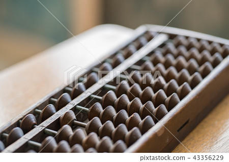 Old-fashioned soroban 43356229