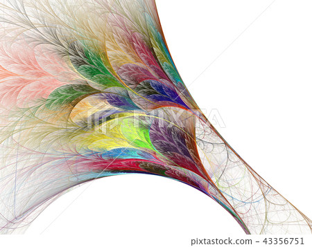 Rainbow feather Rainbow feather 43356751
